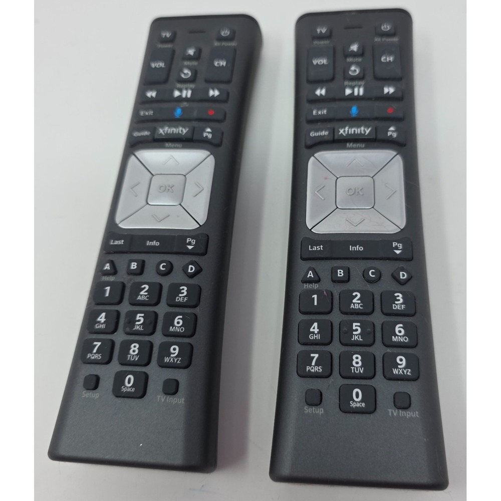 Lot Of 2 Xfinity Remote Control XR11 Voice Activated‎ Cable TV Backlit Buttons